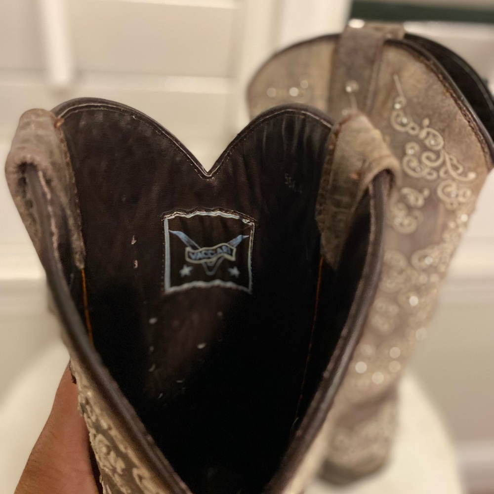 Vaccari Boots Women’s size 10 - Picture 5 of 7